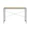 Space Solutions Desk, 21.625 in D X 29.75 in H, 43.375 in W X Steel, Black / Teak 24969 - alternate 3